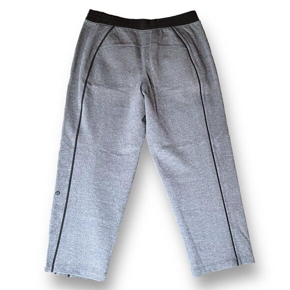 Lululemon Womens Light Strides Crop Pant Sz 6 Heathered Dark Gray 23" Athleisure - Picture 6 of 9
